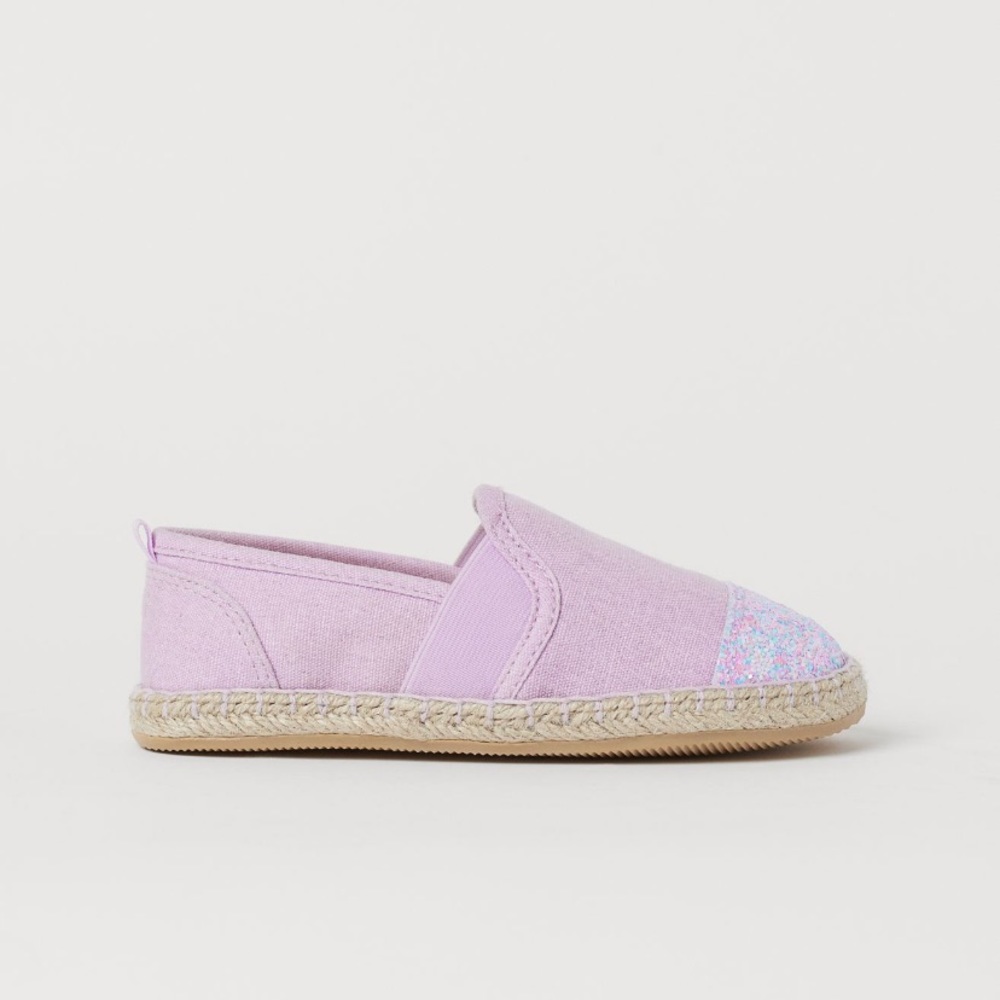 H&M purple flats